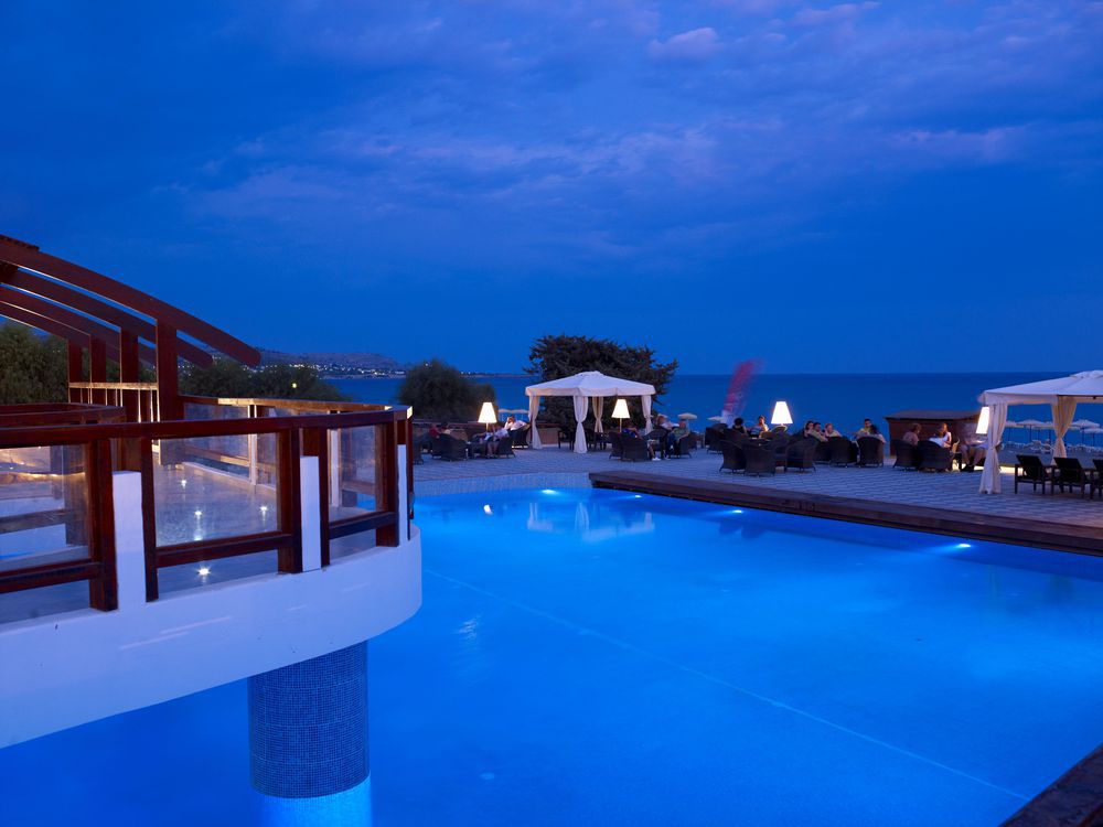 Costa Lindia Beach Лардос Ресторан фото